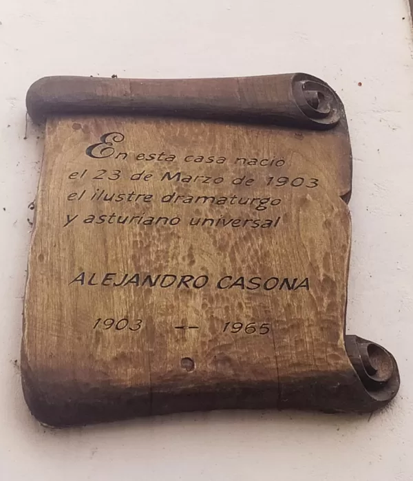 Casa´l Churro's inscription