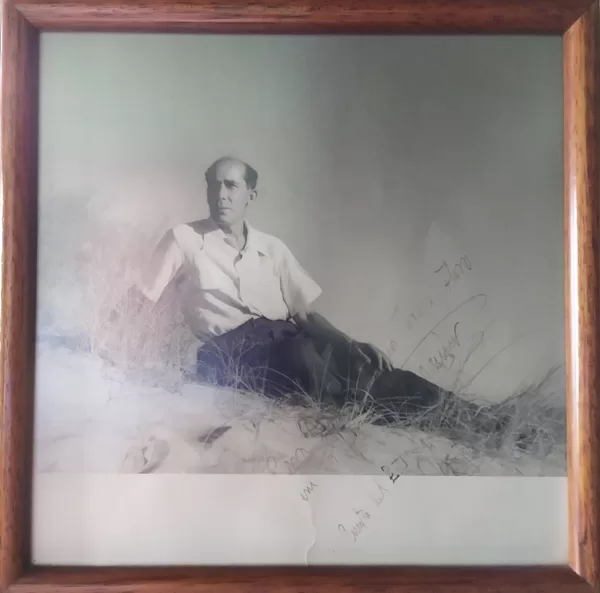Portrait of Alejandro Casona in Punta del Este (Uruguay)