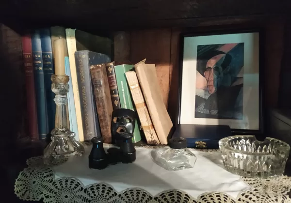 Books and personal belongings of Alejandro Casona