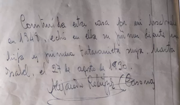 Escrito de Alejandro Casona