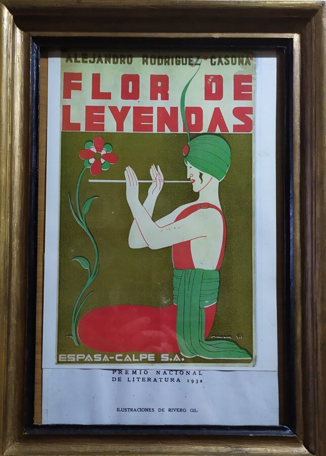 "Flor de leyendas", Premio Nacional de Literatura 1932 (Colección Luis Miguel Rodríguez)